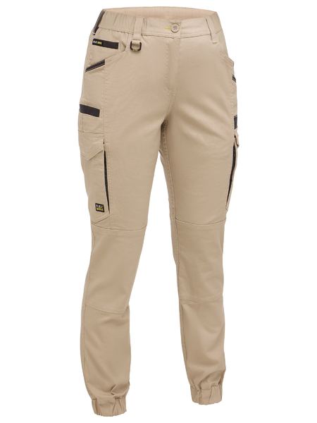 Womens Flx & Move™ Elastic Waist Cargo Cuffed Pants BPCL6237