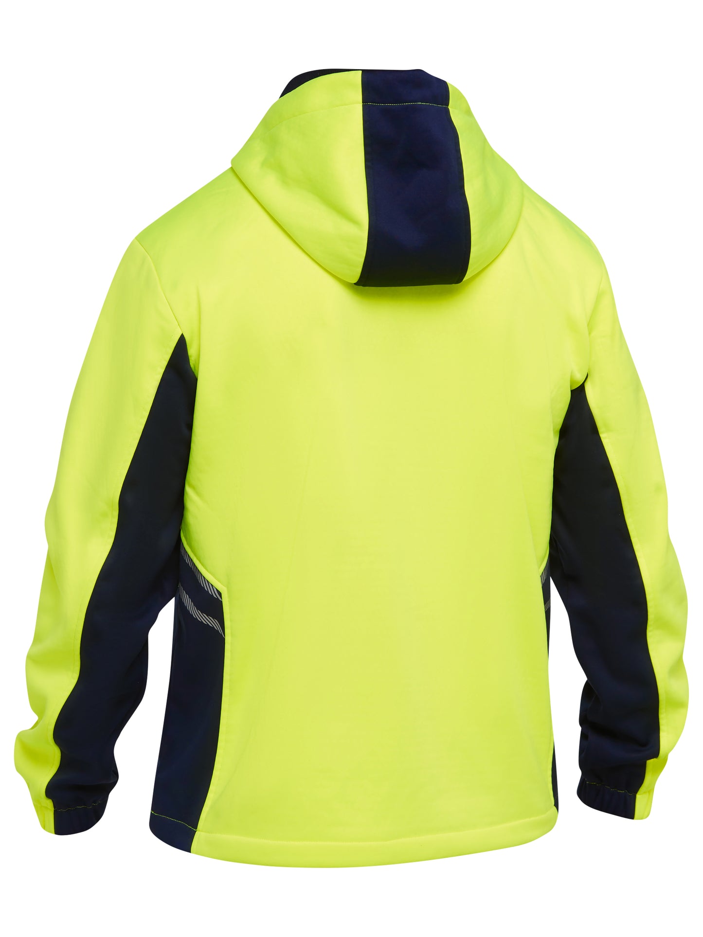HI VIS LIQUID REPELLENT FLEECE HOODIE BK6571