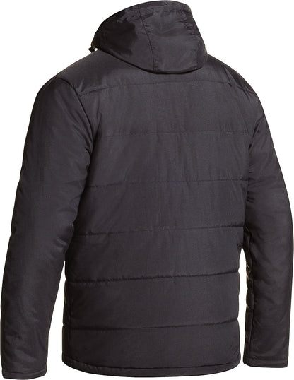 PUFFER JACKET WITH ADJUSTABLE HOOD BJ6928