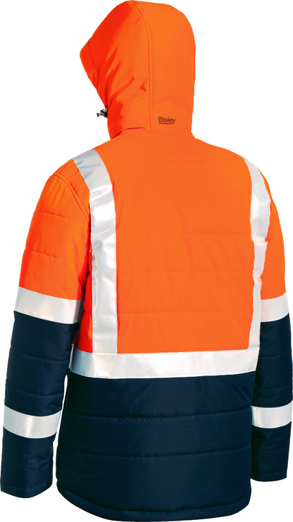 TAPED HI VIS PUFFER JACKET BJ6929HT