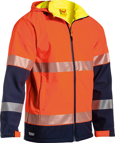 TAPED HI VIS RIPSTOP BONDED FLEECE JACKET BJ6934T