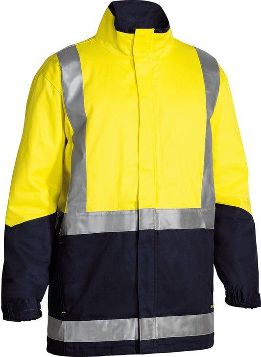 TAPED HI VIS 3 IN 1 DRILL JACKET BJ6970T