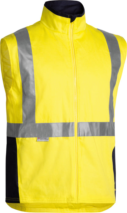 TAPED HI VIS 3 IN 1 DRILL JACKET BJ6970T