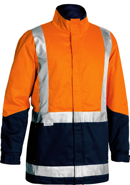 TAPED HI VIS 3 IN 1 DRILL JACKET BJ6970T