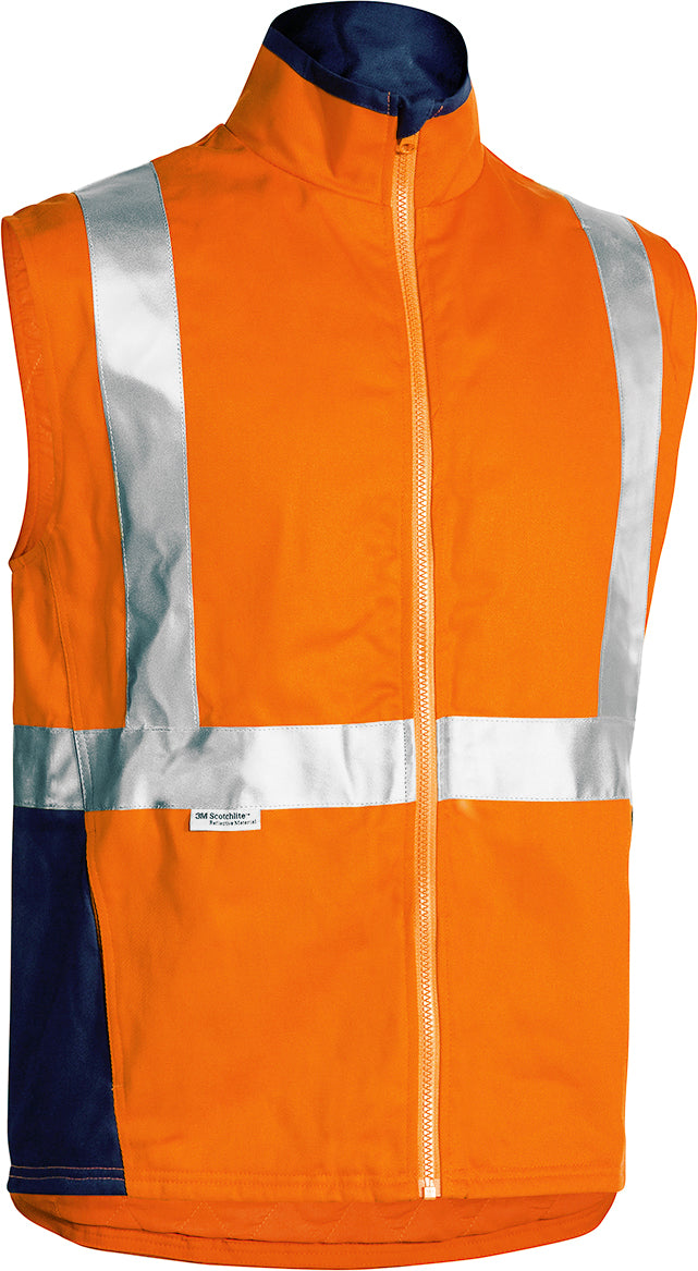 TAPED HI VIS 3 IN 1 DRILL JACKET BJ6970T