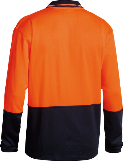 HI VIS POLO SHIRT LONG SLEEVE BK6234