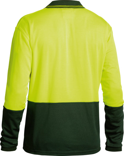 HI VIS POLO SHIRT LONG SLEEVE BK6234