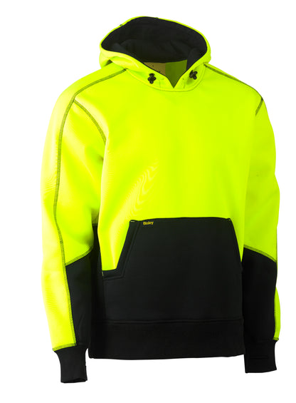 HI VIS FLEECE HOODIE PULLOVER BK6619