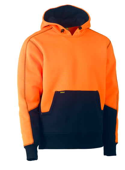 HI VIS FLEECE HOODIE PULLOVER BK6619