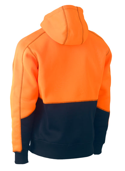 HI VIS FLEECE HOODIE PULLOVER BK6619