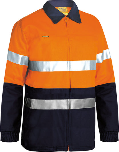 TAPED HI VIS DRILL JACKET BK6710T