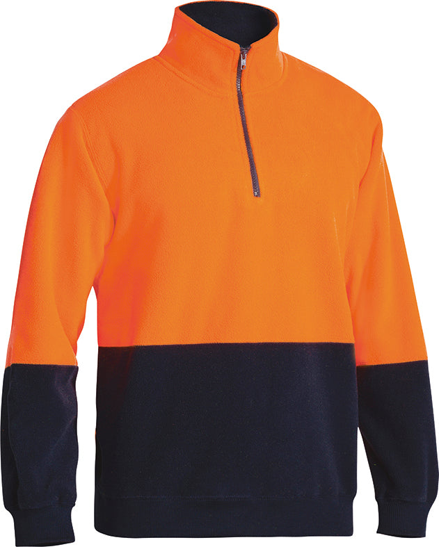 HI VIS FLEECE 1/4 ZIP PULLOVER BK6989