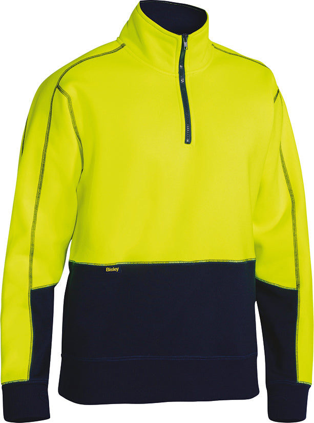 HI VIS FLEECE 1/4 ZIP PULLOVER BK6989