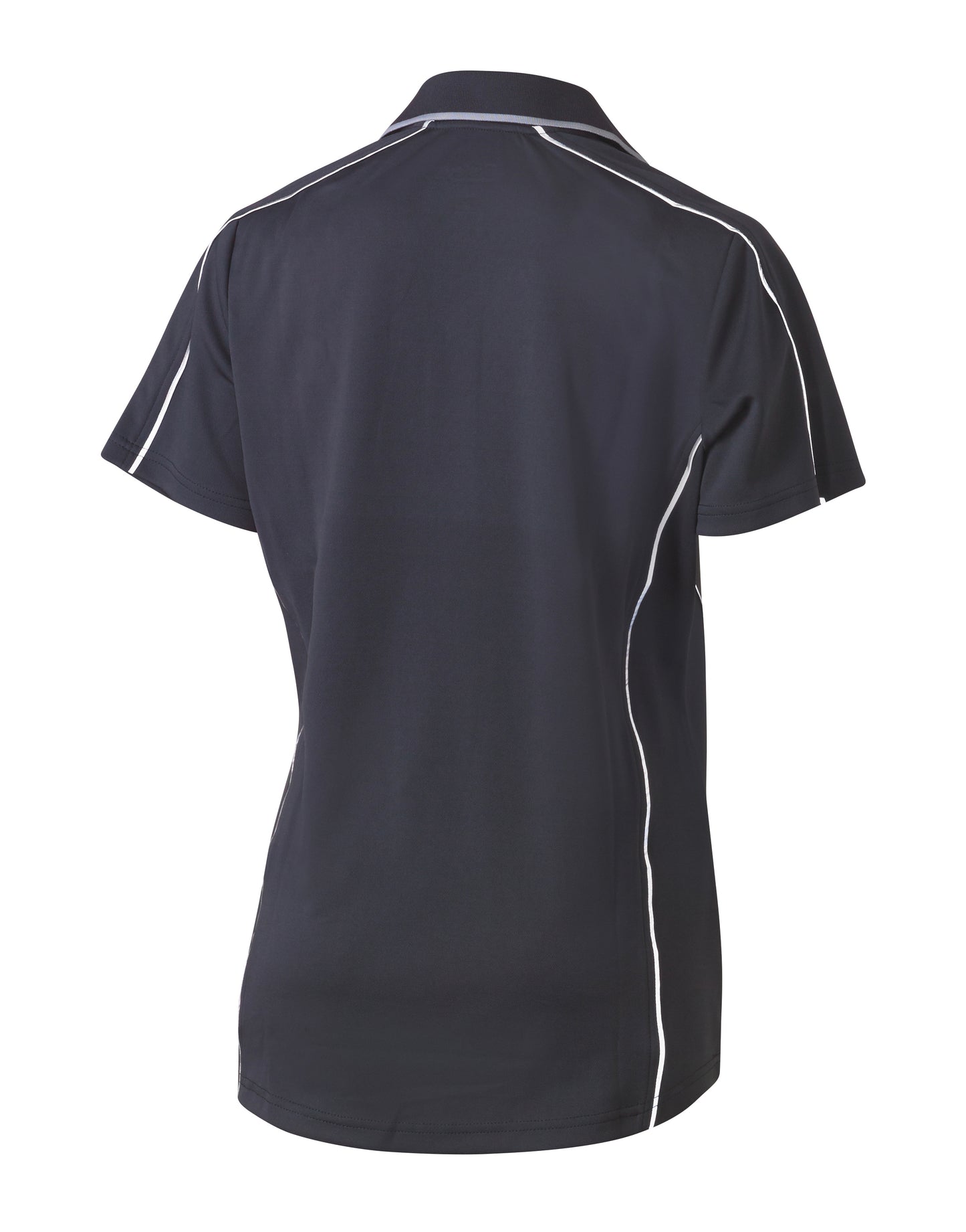 WOMEN'S COOL MESH POLO WITH REFLECTIVE PIPING BKL1425