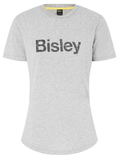 BISLEY WOMEN'S COTTON LOGO TEE BKTL064