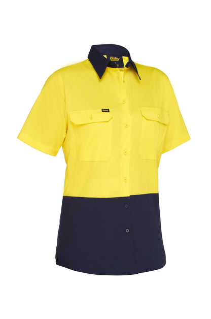 WOMEN'S COOL LIGHTWEIGHT HI VIS DRILL SHIRT BL1895