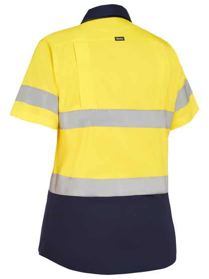 WOMEN'S TAPED HI VIS COOL LIGHTWEIGHT DRILL SHIRT BL1896