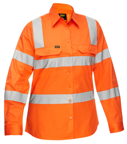 WOMEN'S TAPED BIOMOTION COOL LIGHTWEIGHT HI VIS SHIRT BL6016T