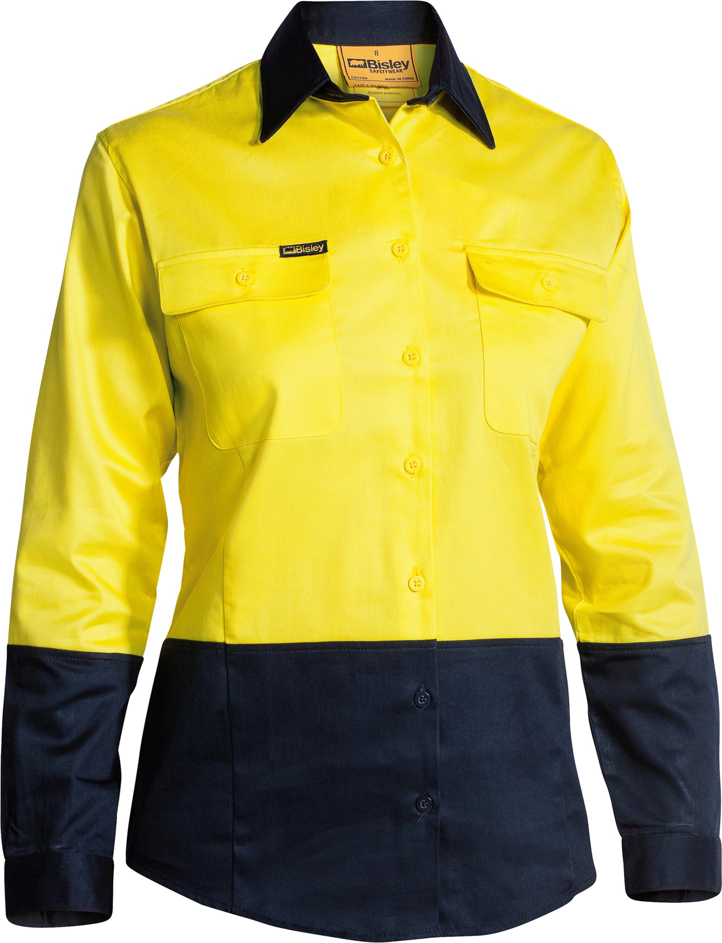 WOMEN'S HI VIS DRILL SHIRT BL6267