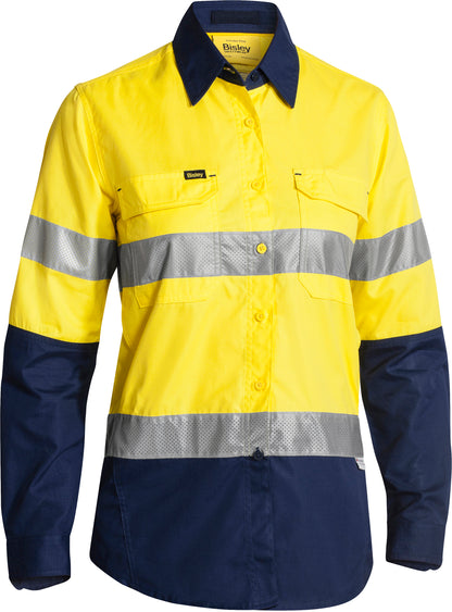 WOMEN'S X AIRFLOW™ TAPED HI VIS RIPSTOP SHIRT BL6415T