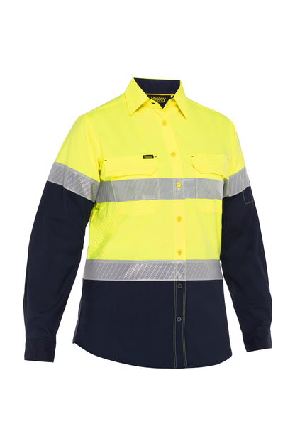 WOMEN'S X AIRFLOW™ HI VIS TAPED STRETCH RIPSTOP SHIRT BL6491T