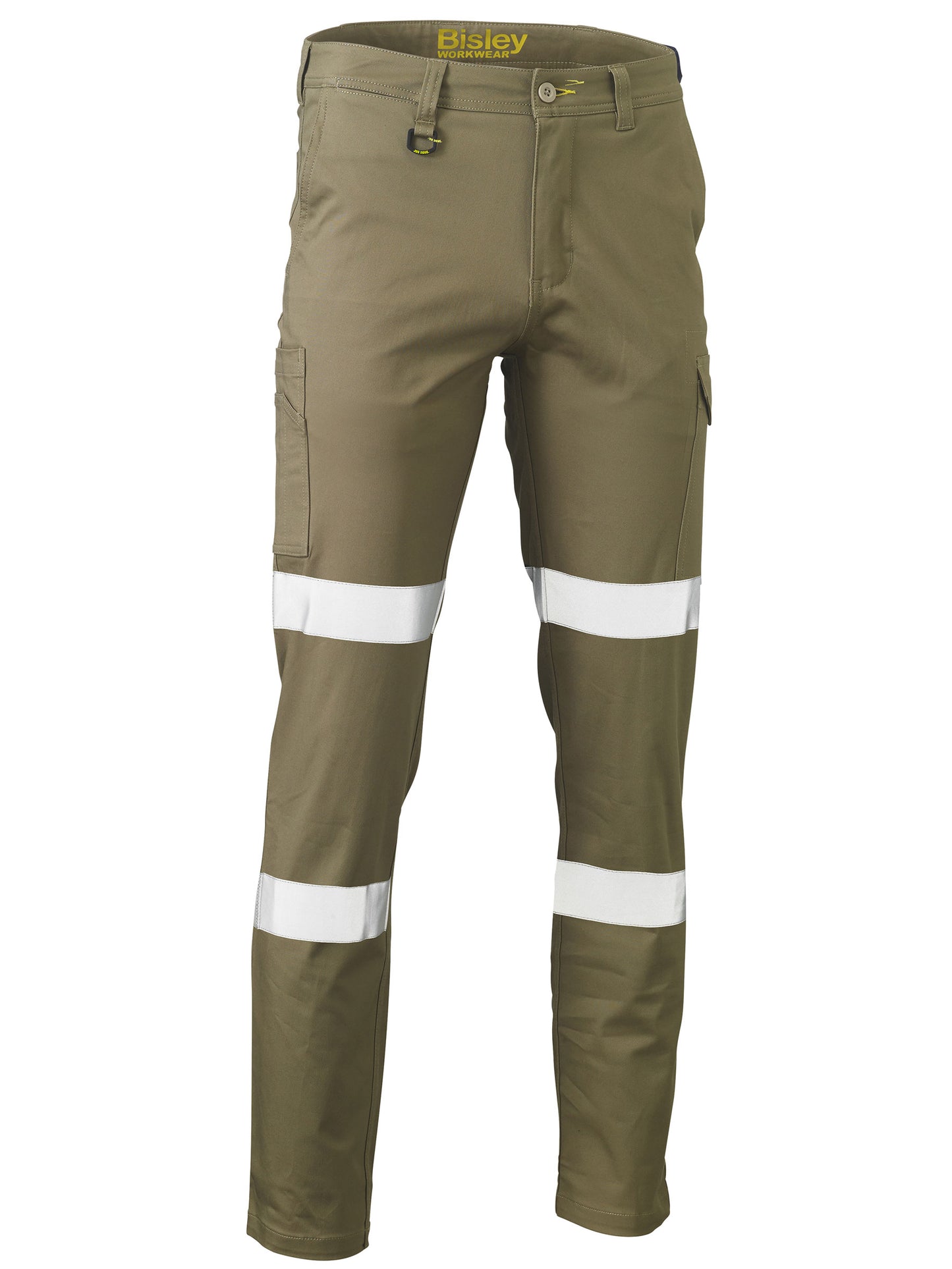 TAPED STRETCH COTTON DRILL CARGO PANTS BPC6008T