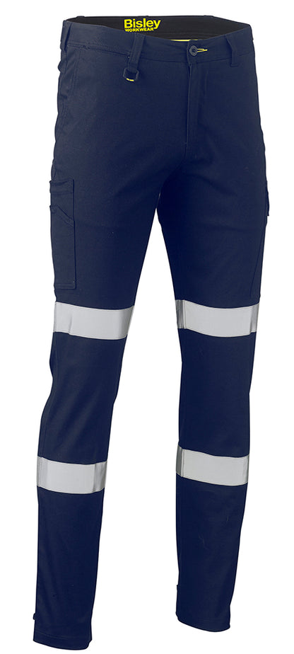 TAPED STRETCH COTTON DRILL CARGO PANTS BPC6008T