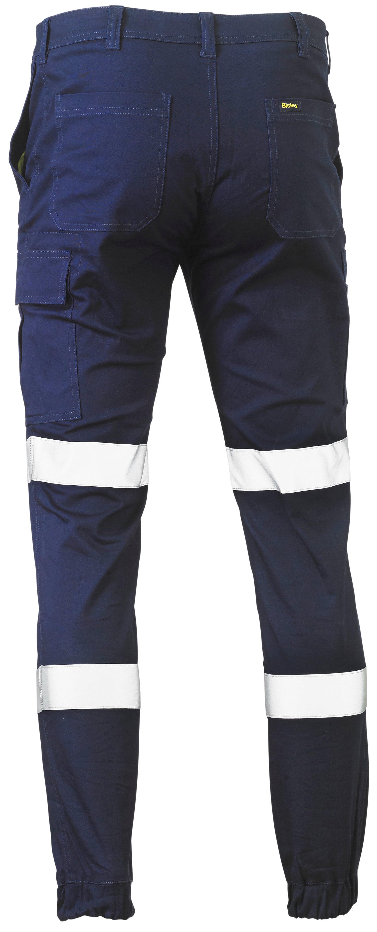 TAPED BIOMOTION STRETCH COTTON DRILL CARGO CUFFED PANTS BPC6028T