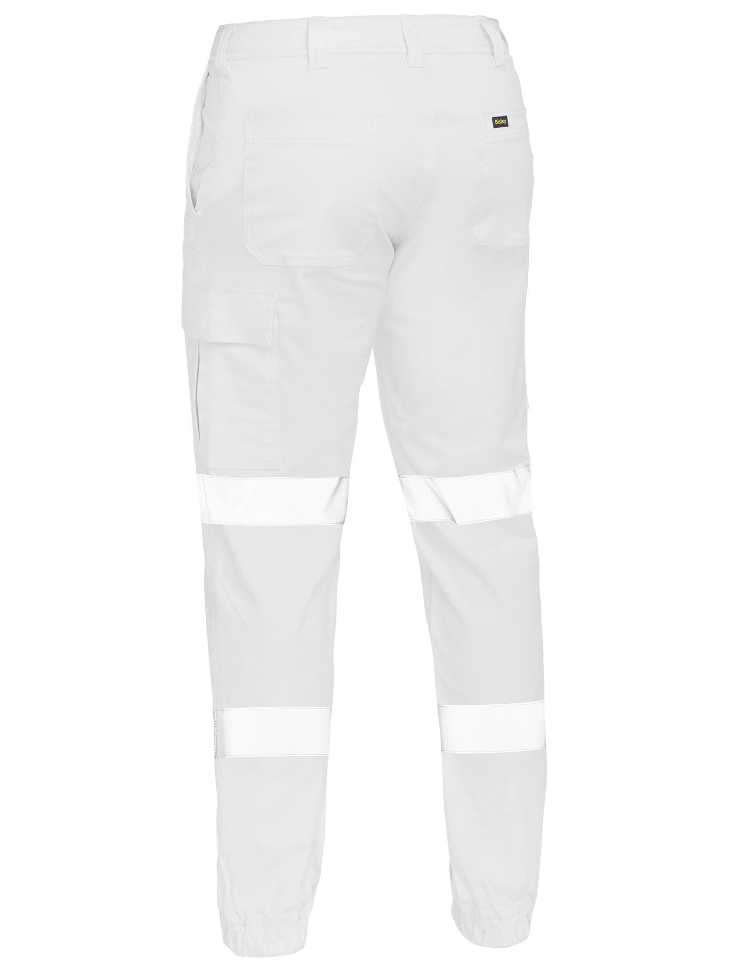 TAPED BIOMOTION STRETCH COTTON DRILL CARGO CUFFED PANTS BPC6028T