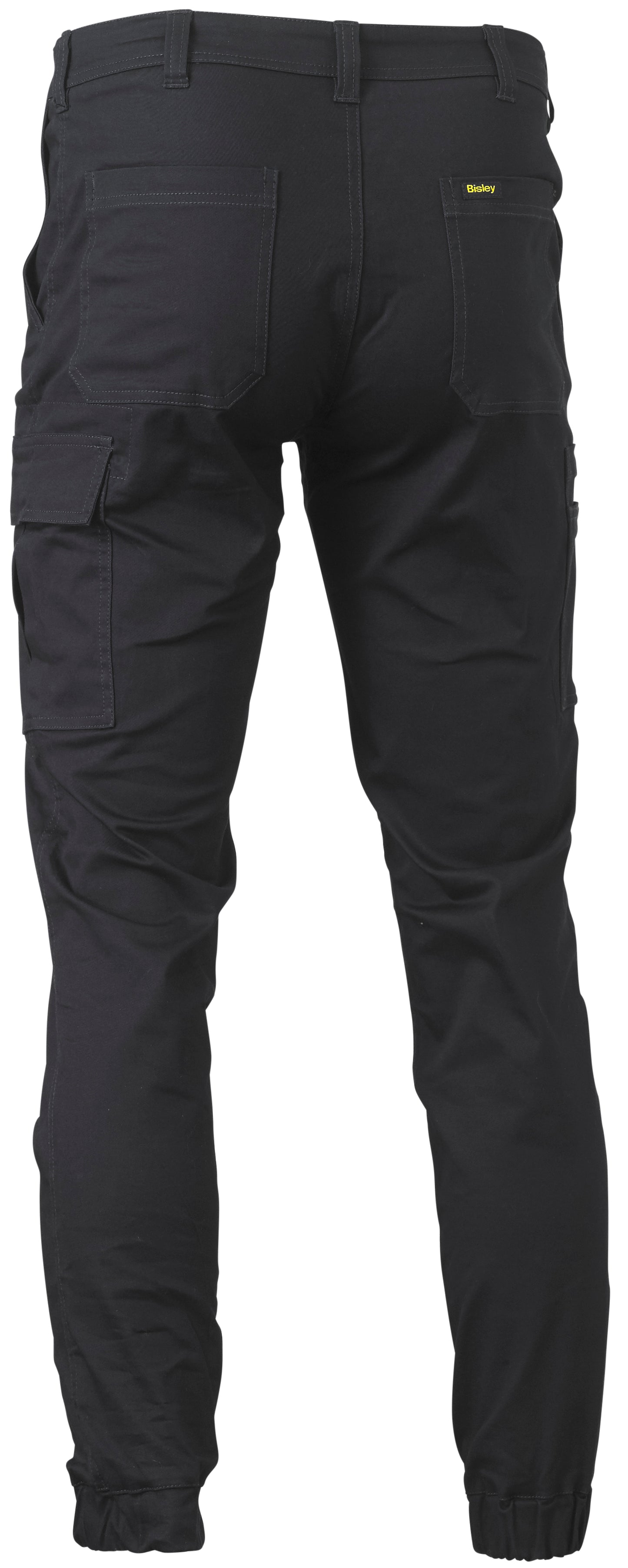 STRETCH COTTON DRILL CARGO CUFFED PANTS BPC6028