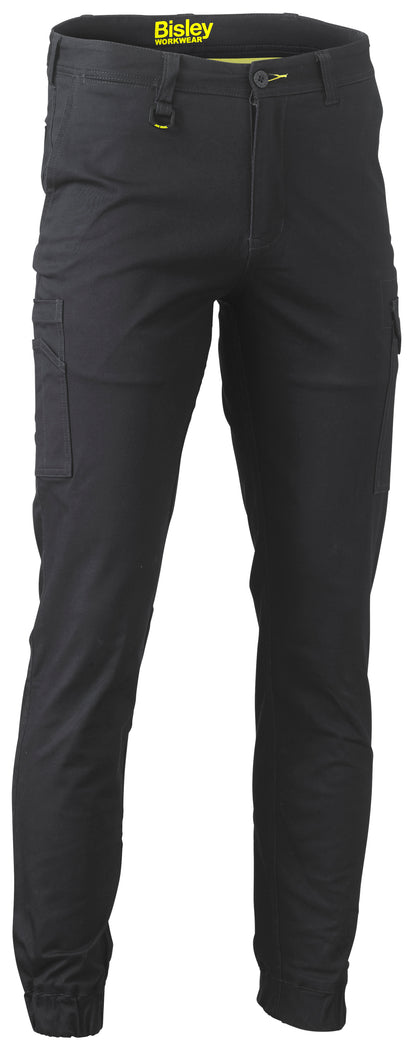 STRETCH COTTON DRILL CARGO CUFFED PANTS BPC6028