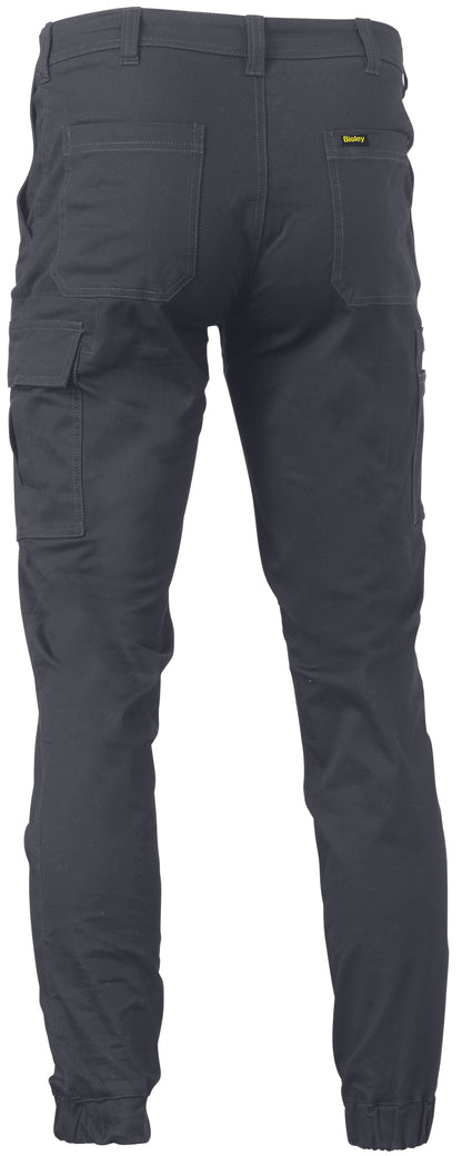 STRETCH COTTON DRILL CARGO CUFFED PANTS BPC6028