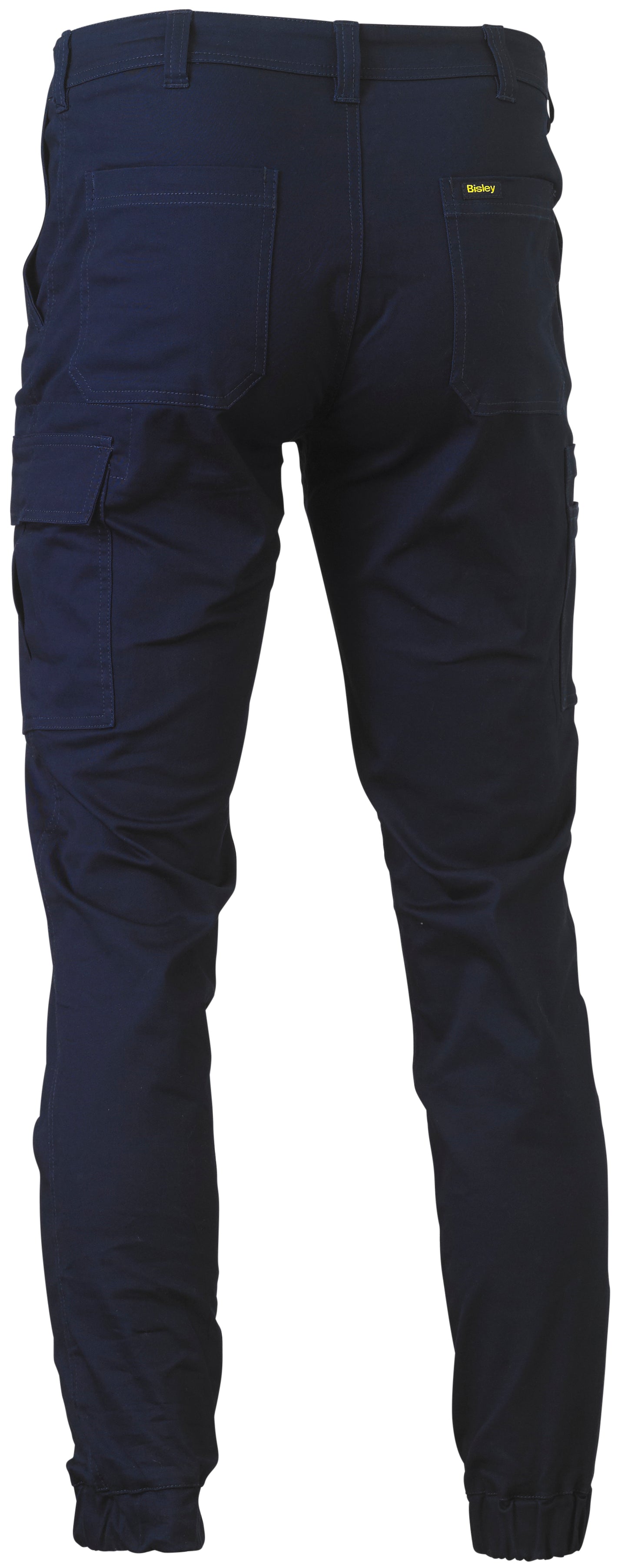 STRETCH COTTON DRILL CARGO CUFFED PANTS BPC6028