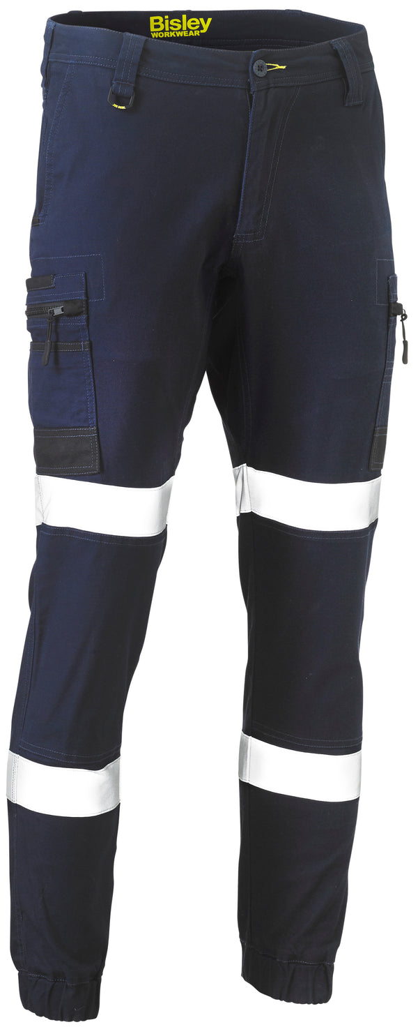 Flx and Move™ Taped Stretch Cargo Cuffed Pants main image 0