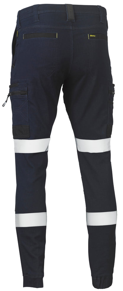 FLX & MOVE™ TAPED STRETCH DENIM CARGO CUFFED PANTS BPC6335T