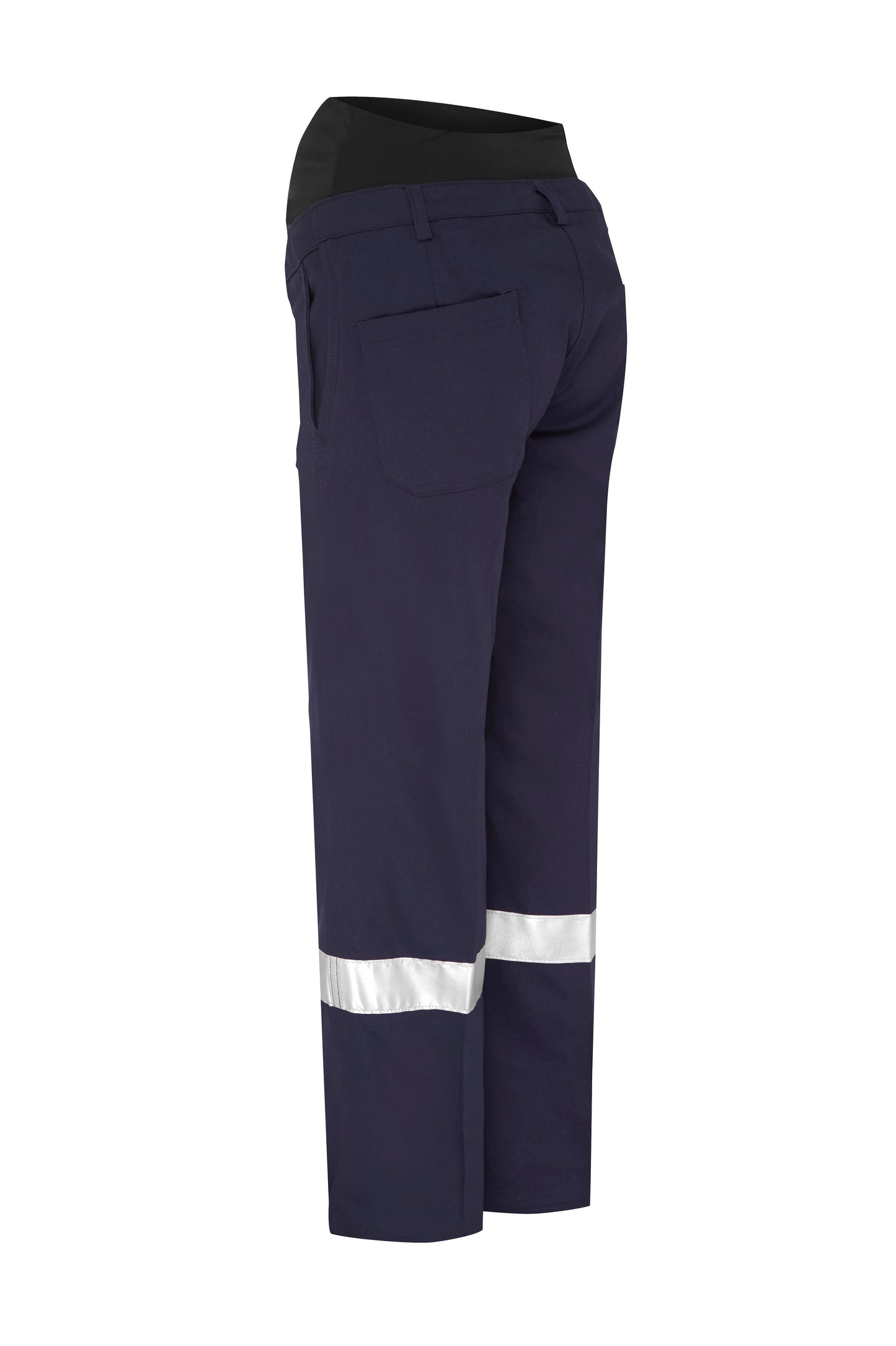 WOMEN'S TAPED MATERNITY DRILL WORK PANTS BPLM6009T