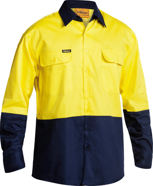 HI VIS DRILL SHIRT BS6267