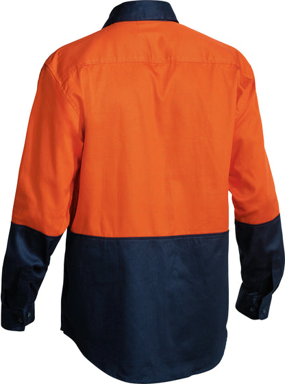 HI VIS DRILL SHIRT BS6267