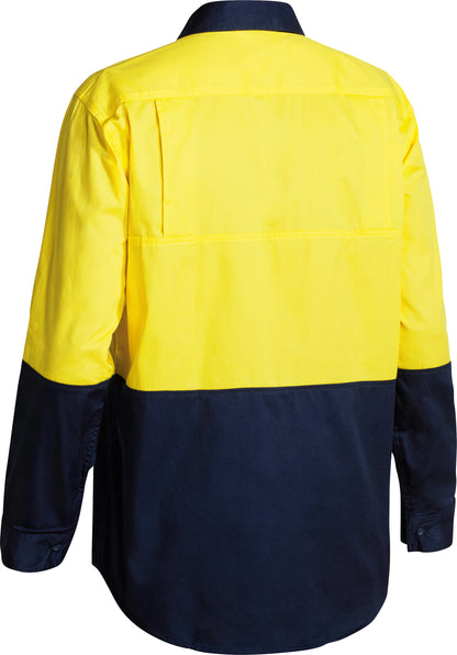 HI VIS COOL LIGHTWEIGHT DRILL SHIRT BS6895