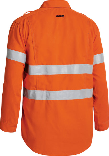 TENCATE TECASAFE® PLUS 700 TAPED HI VIS FR VENTED SHIRT BS8081T