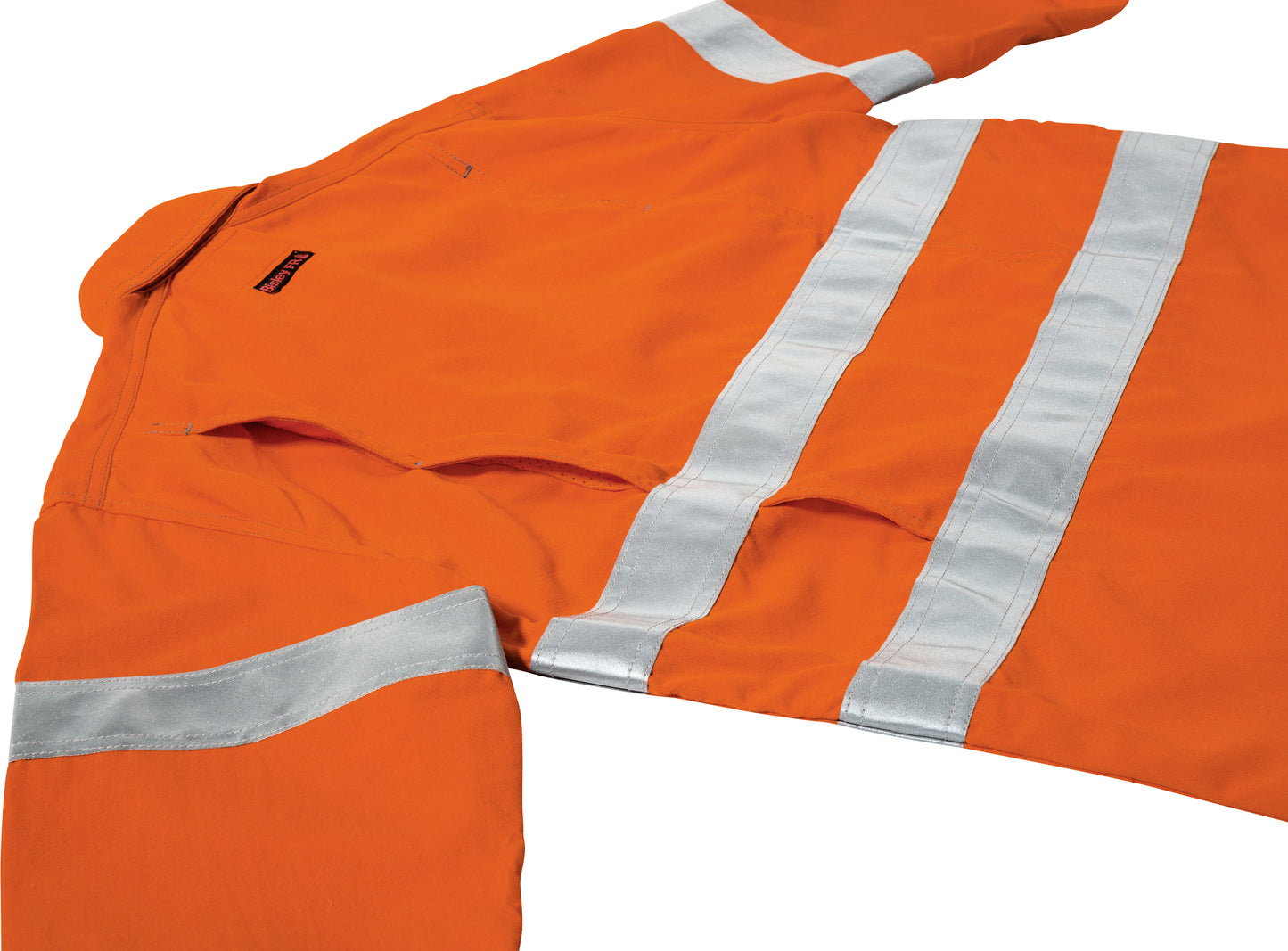 TENCATE TECASAFE® PLUS 700 TAPED HI VIS FR VENTED SHIRT BS8081T