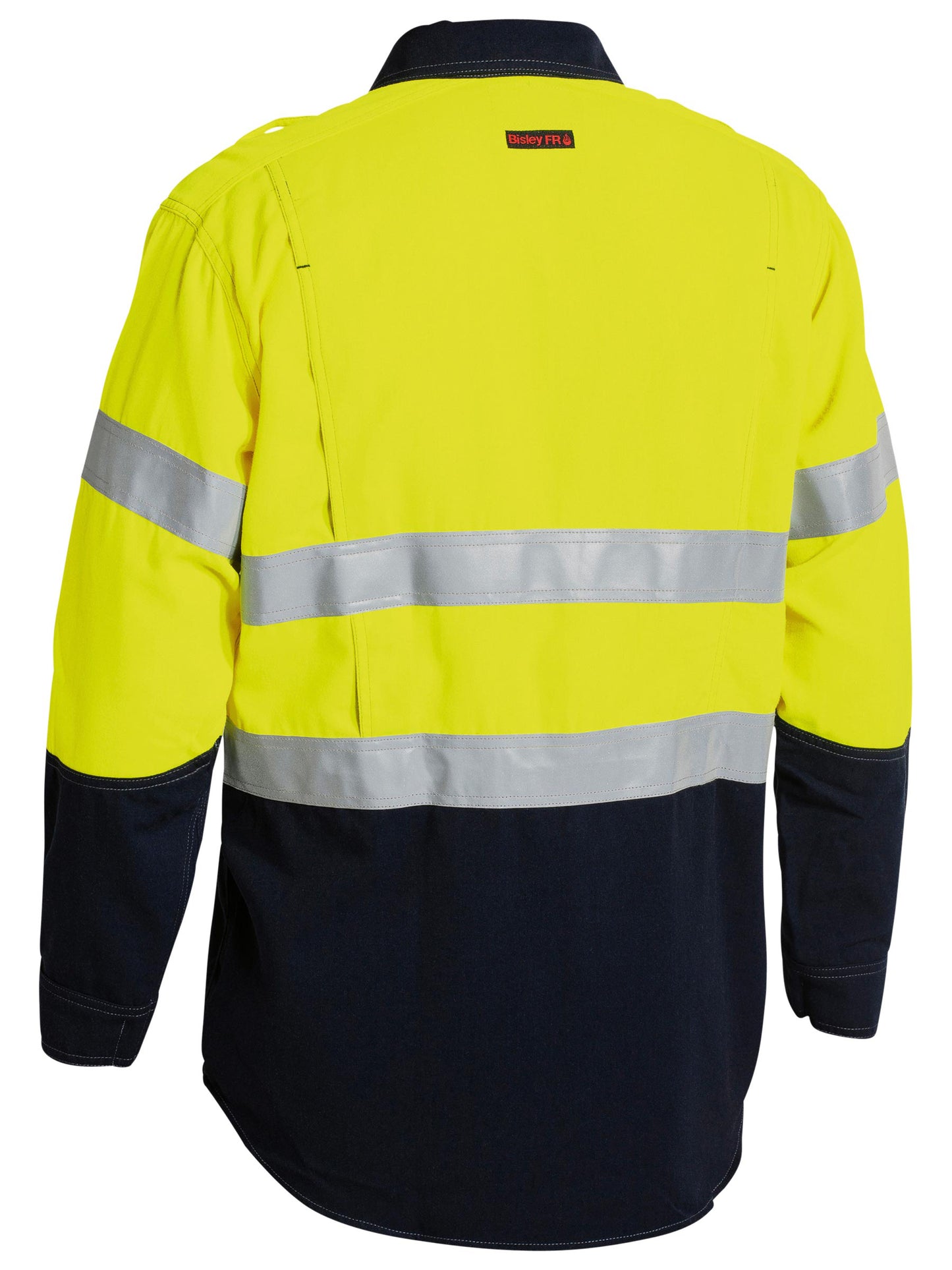 TENCATE TECASAFE® PLUS 700 TAPED HI VIS FR VENTED SHIRT BS8082T