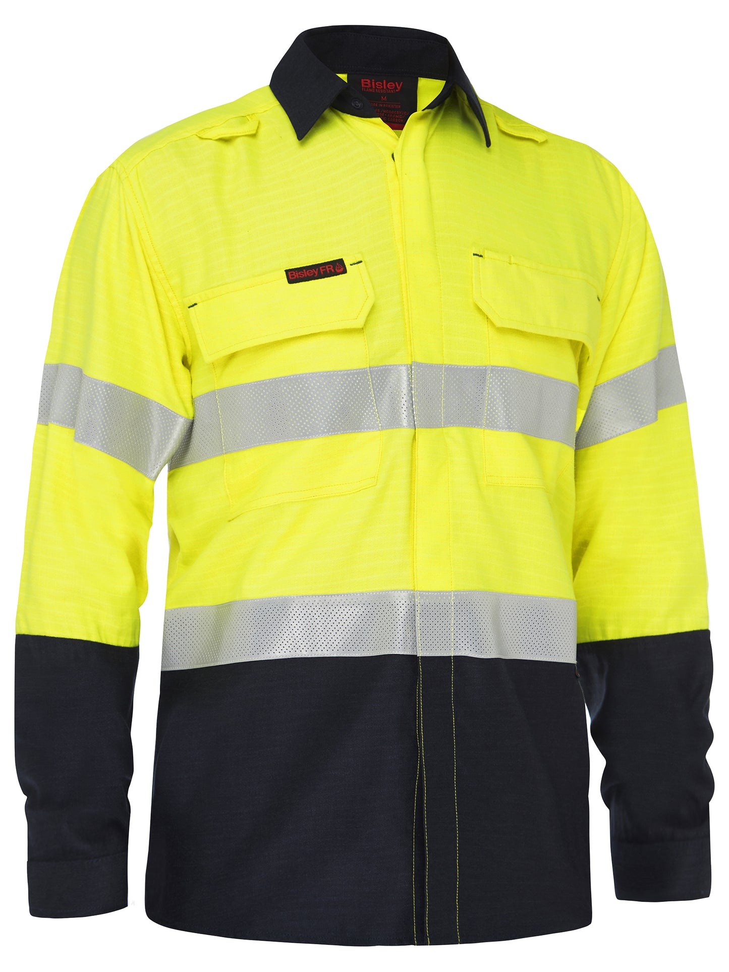 APEX 160 TAPED HI VIS FR RIPSTOP VENTED SHIRT BS8338T