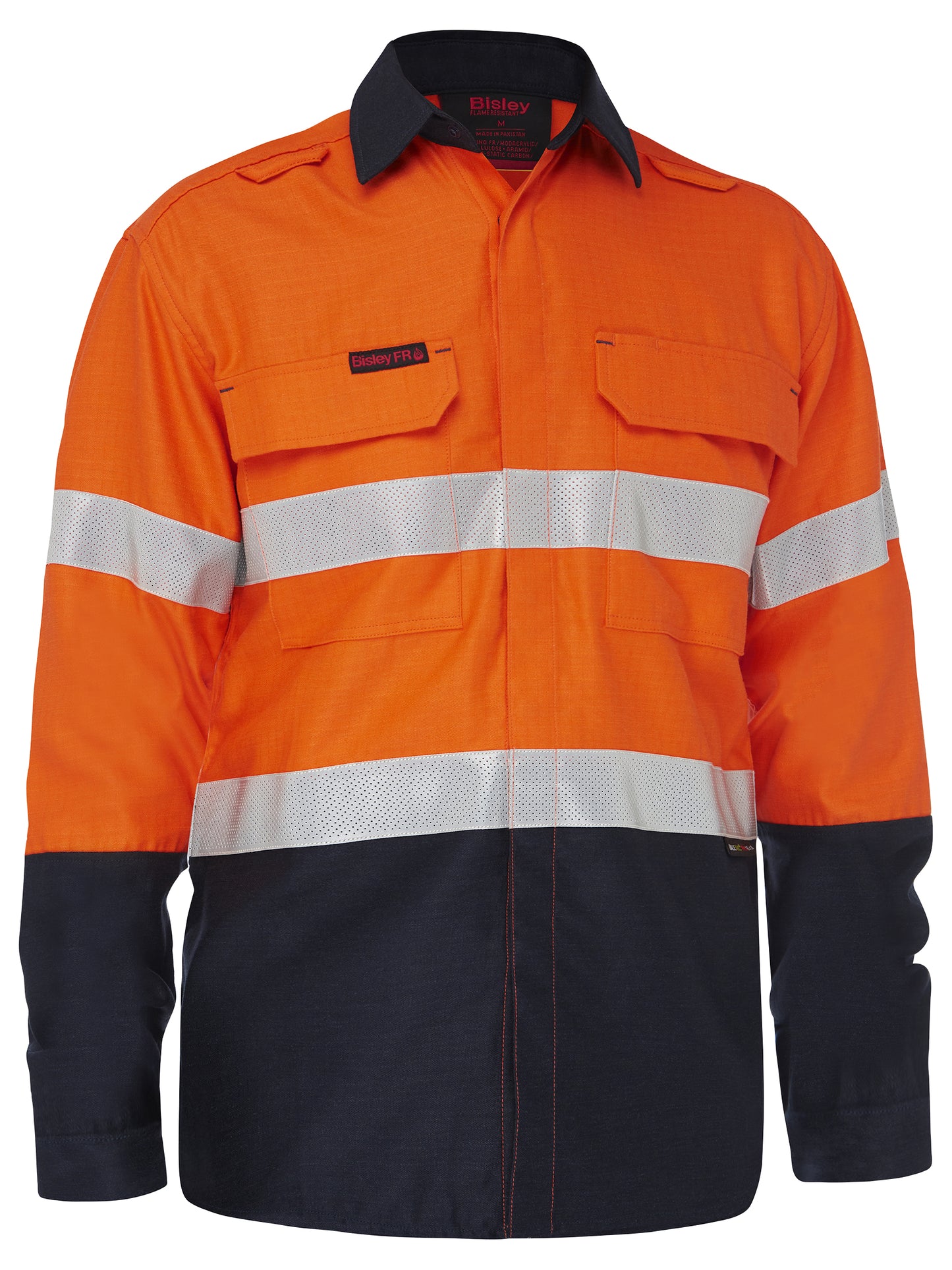 APEX 160 TAPED HI VIS FR RIPSTOP VENTED SHIRT BS8338T