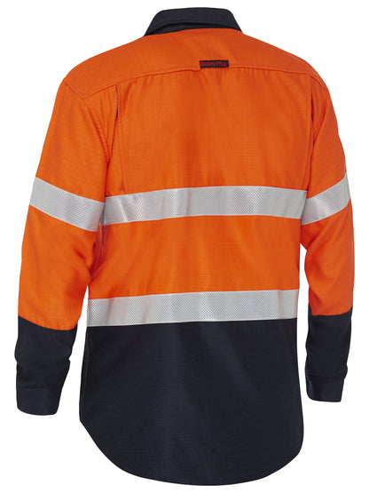 APEX 160 TAPED HI VIS FR RIPSTOP VENTED SHIRT BS8338T