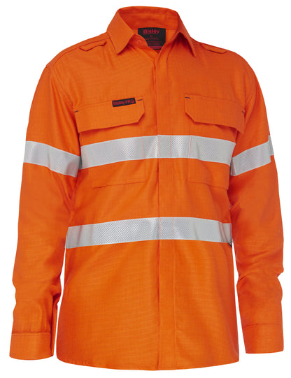 APEX 160 TAPED HI VIS FR RIPSTOP VENTED SHIRT BS8339T