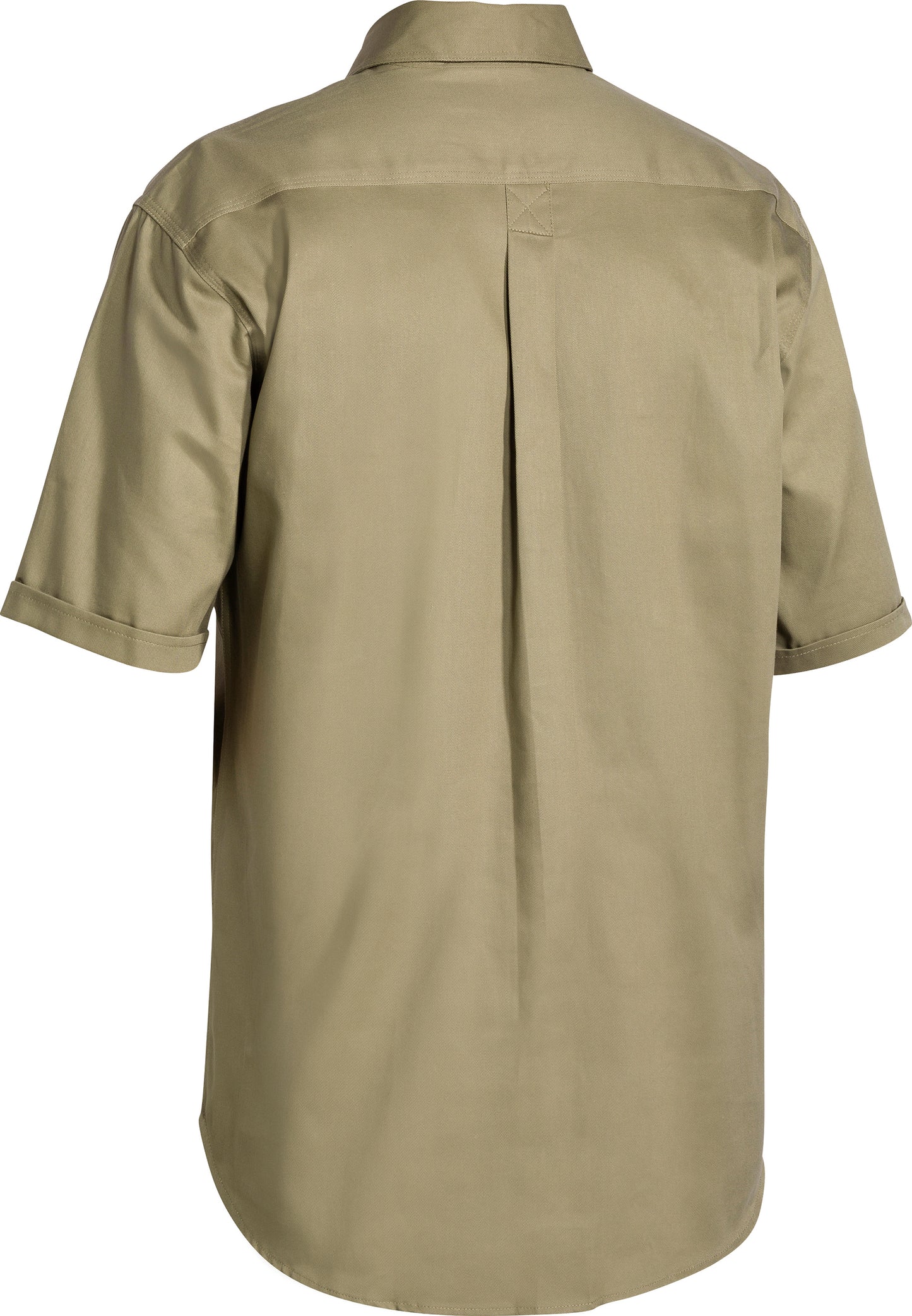 CLOSED FRONT COTTON DRILL SHIRT BSC1433