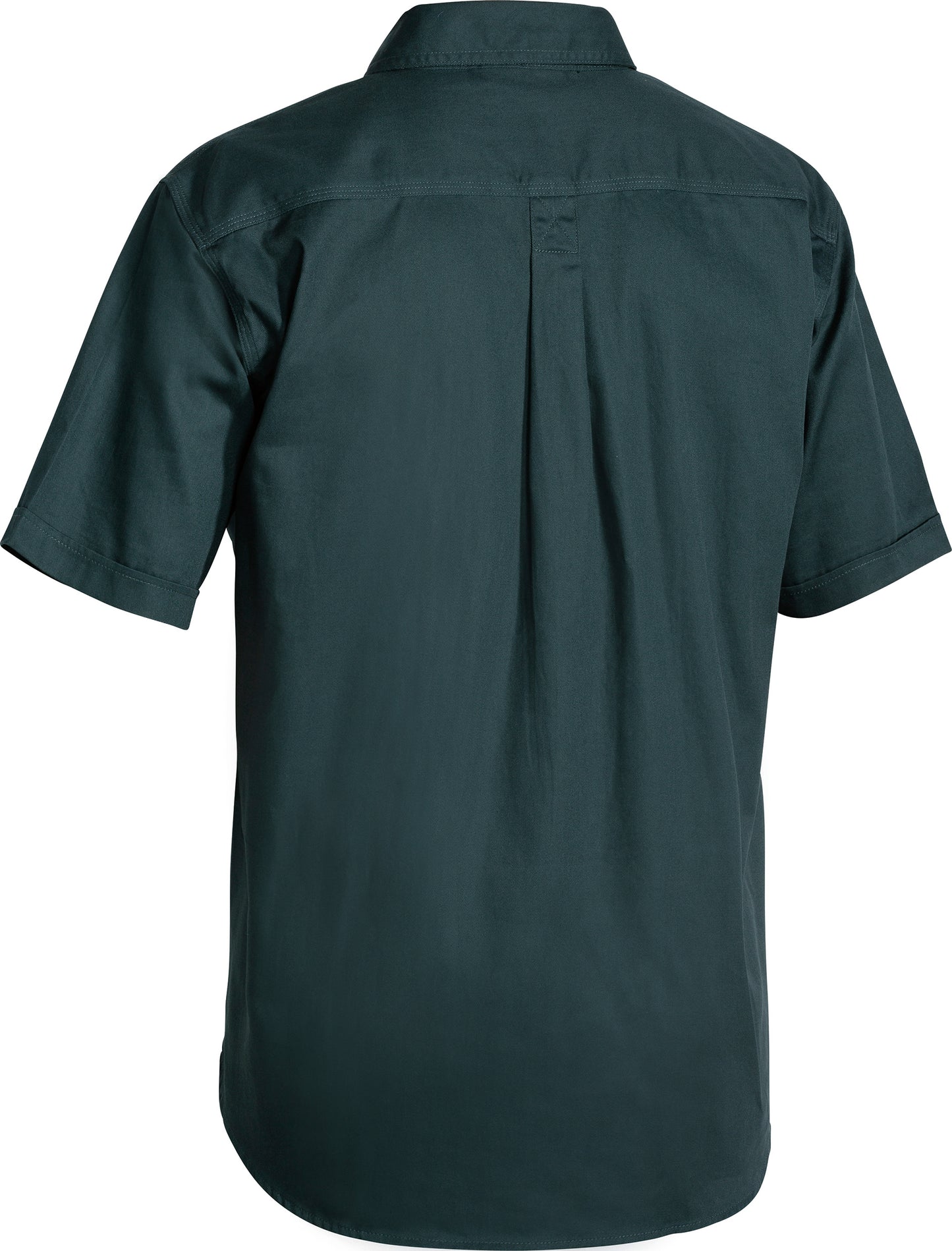 CLOSED FRONT COTTON DRILL SHIRT BSC1433