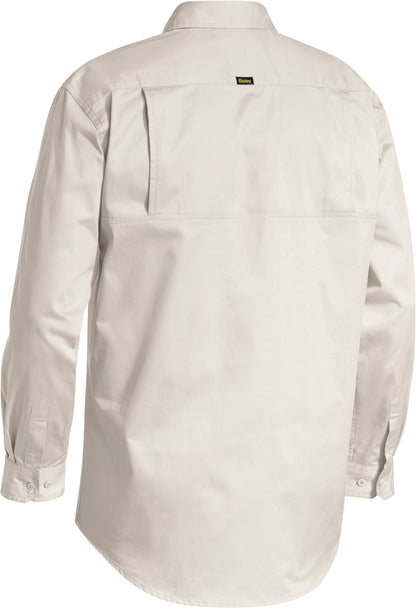 CLOSED FRONT COOL LIGHTWEIGHT DRILL SHIRT BSC6820