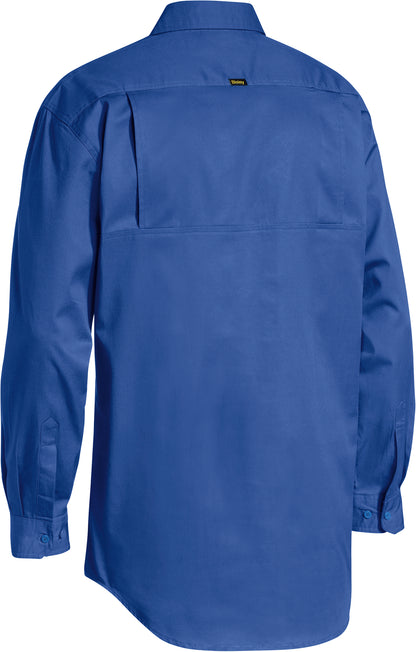 CLOSED FRONT COOL LIGHTWEIGHT DRILL SHIRT BSC6820